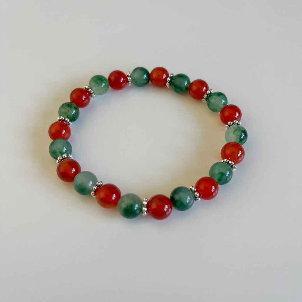 Handmade gemstone bracelet